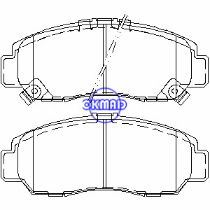ACURA TL HONDA ACCORD CIVIC CROSSROAD ODYSSEY STREAM Pastilha de freio FMSI:7857-D959 7656-D1506 7656-D787 8392-D1276 8392-D1608 OEM:45022-S7A-N00 WVA:23729 24053, F959